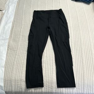 Black Lululemon capri leggings